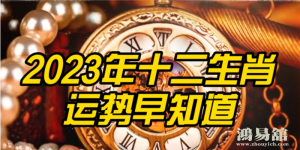 2023年12生肖8月运程解析,十二生肖属相运程 